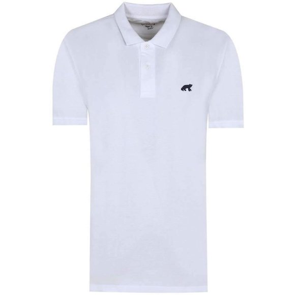 TWN White Polo T-Shirts (Slim Fit) - Picture 1 of 1